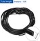 Solid Rubber Cord Tubing 10ft 2mm Dia Black Rubber Tube for DIY Craft Beading Necklaces Bracelet